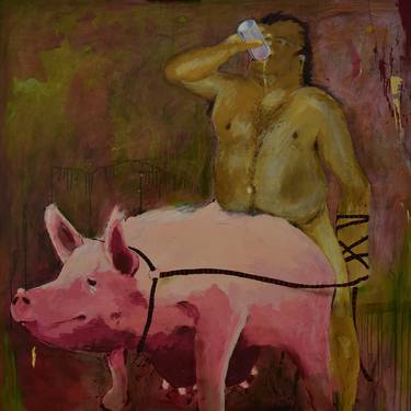 Original Conceptual Erotic Paintings by J Marc LALOUX