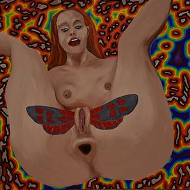 Original Erotic Paintings by J Marc LALOUX