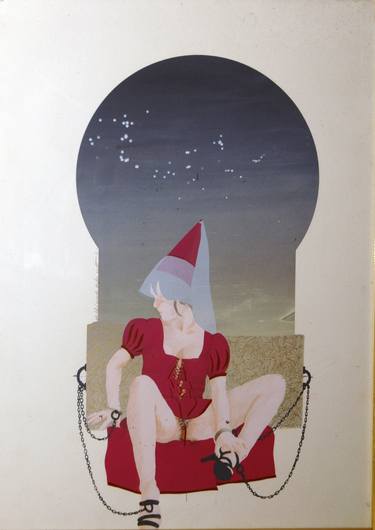 Original Conceptual Nude Paintings by J Marc LALOUX