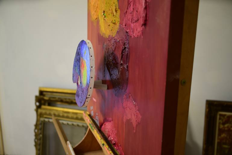 Original Conceptual Pop Culture/Celebrity Painting by J Marc Laloux