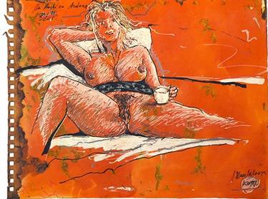 Original Conceptual Erotic Drawings by J Marc LALOUX