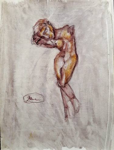Original Figurative World Culture Drawings by Emvienne Maria Anvers