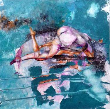 Original Abstract Erotic Paintings by Emvienne Maria Anvers