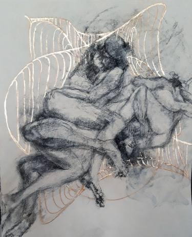 Print of Abstract Erotic Drawings by Emvienne Maria Anvers