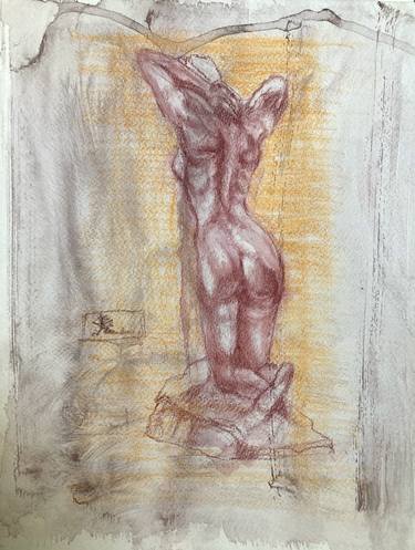 Original Figurative World Culture Drawings by Emvienne Maria Anvers