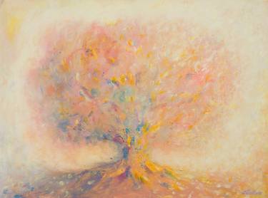Print of Modern Tree Paintings by Liina Veski