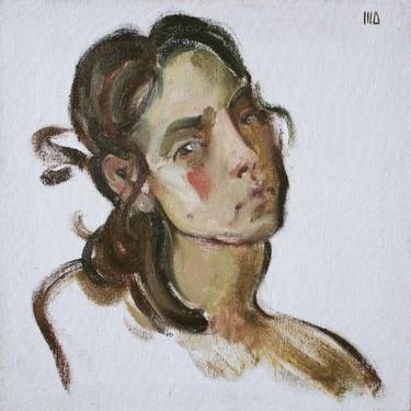 Original Figurative Portrait Paintings by Alona Andreeva