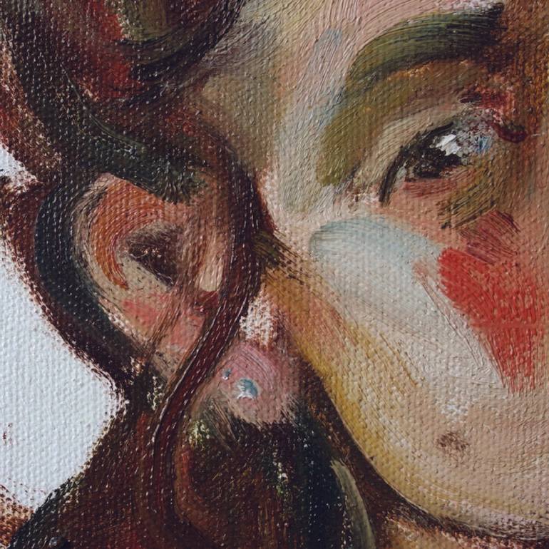Original Figurative People Painting by Alona Andreeva