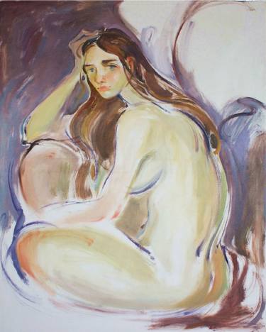 Print of Nude Paintings by Alona Andreeva