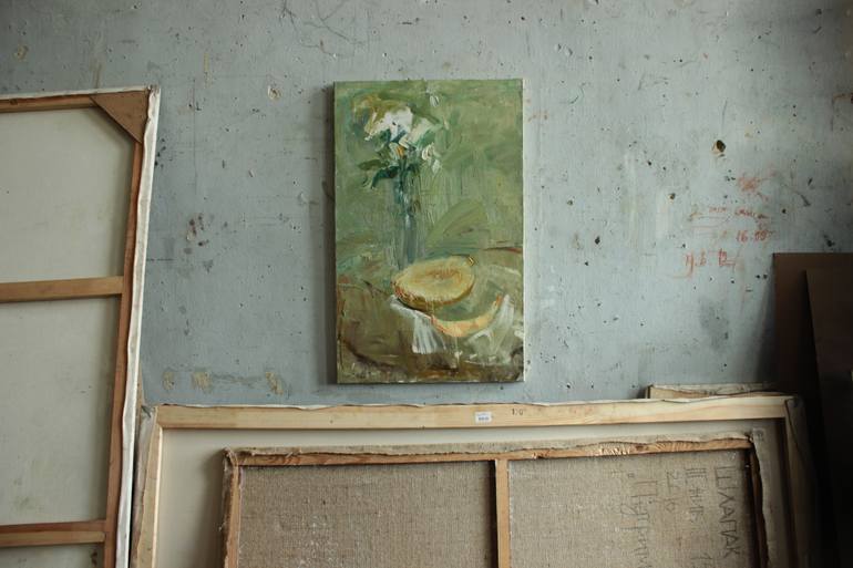 Original Impressionism Still Life Painting by Alona Andreeva