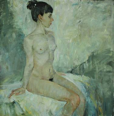 Original Figurative Nude Paintings by Alona Andreeva