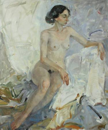 Print of Fine Art Nude Paintings by Alona Andreeva