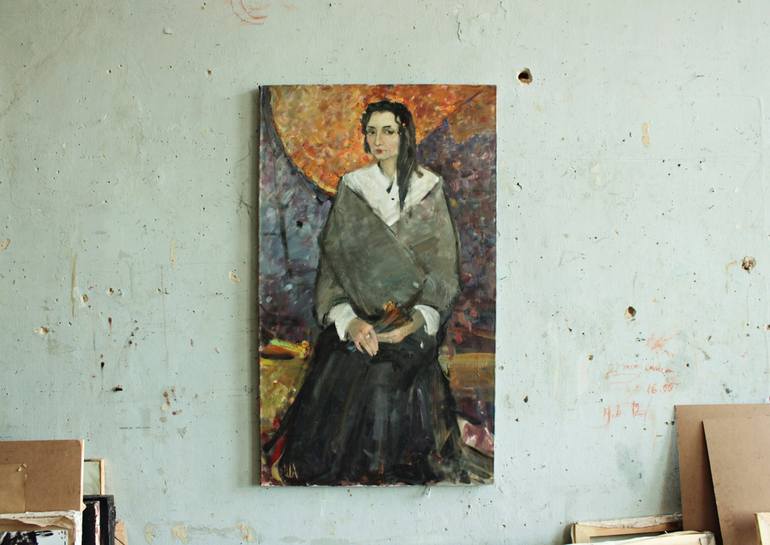 Original Fine Art Women Painting by Alona Andreeva
