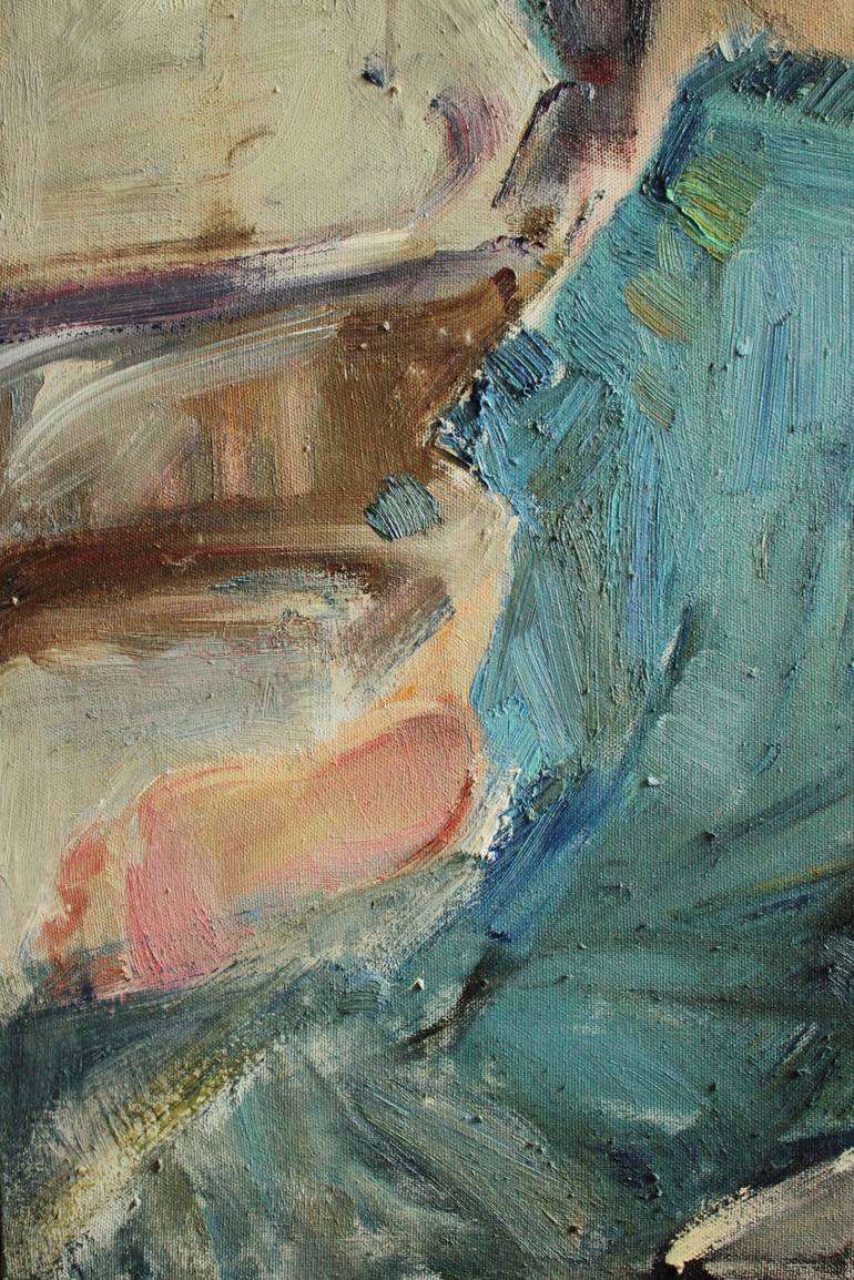 Original Abstract Expressionism Women Painting by Alona Andreeva