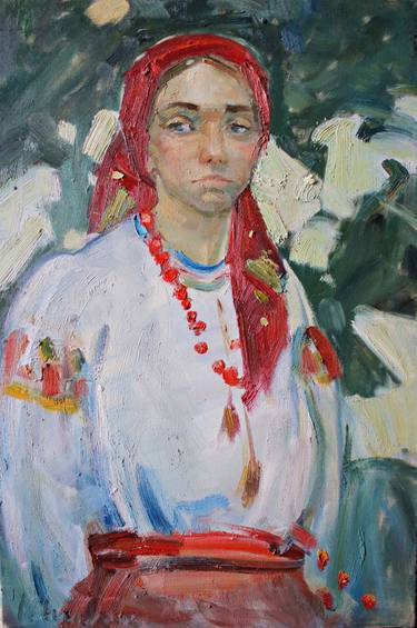 Original Fine Art People Paintings by Alona Andreeva