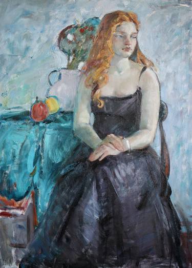 Original Portrait Paintings by Alona Andreeva