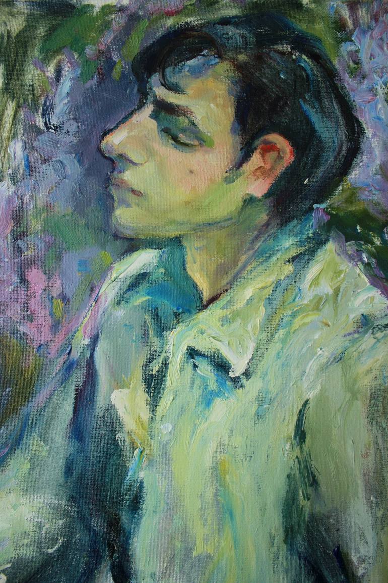 Original Modern Portrait Painting by Alona Andreeva