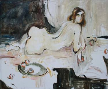 Original Abstract Nude Paintings by Alona Andreeva