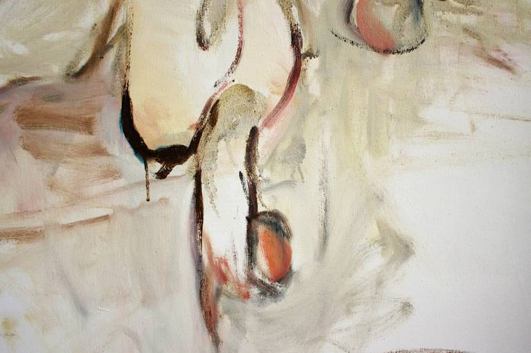 Original Abstract Nude Painting by Alona Andreeva