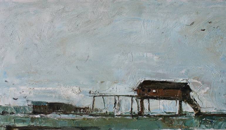 Print of Fine Art Seascape Painting by Alona Andreeva