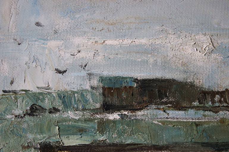 Original Expressionism Seascape Painting by Alona Andreeva