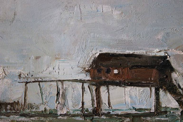Original Expressionism Seascape Painting by Alona Andreeva