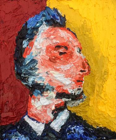 Print of Expressionism Men Paintings by Bernardo Carrillo