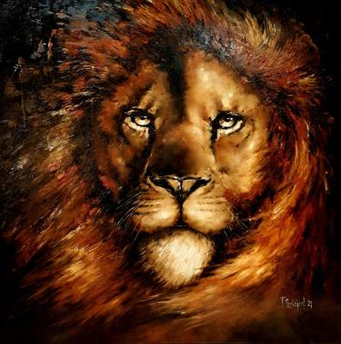 Original Animal Paintings by Fabien Petillion