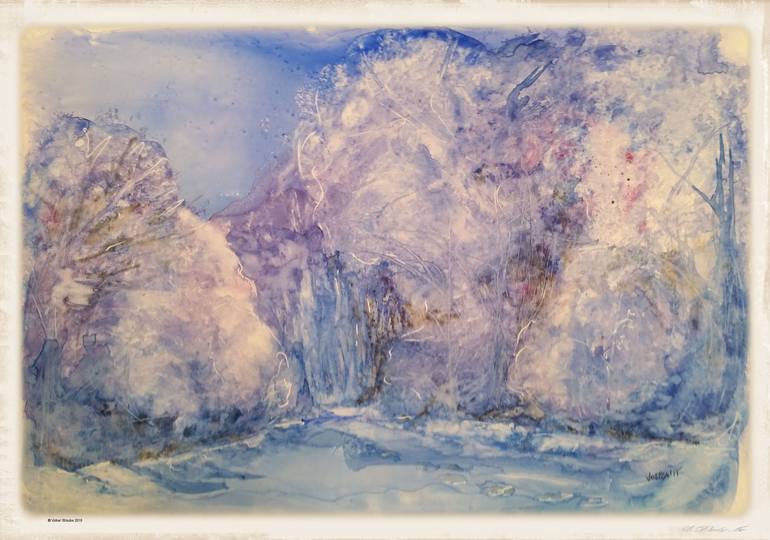 Winter Painting by Volker Straube | Saatchi Art