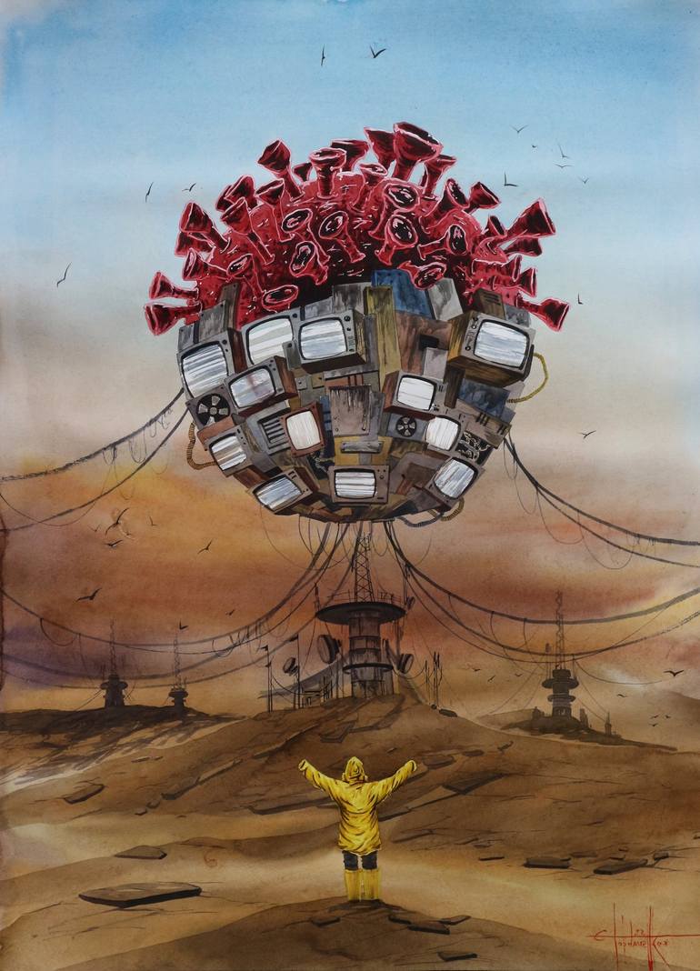 COVID-19アート作品 Covid 19 paintings | Saatchi Art