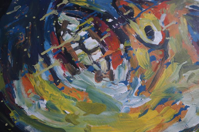 Original Art Deco Pop Culture/Celebrity Painting by Eugene Gorbachenko