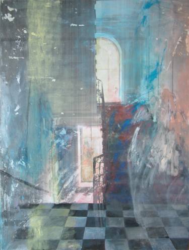 Print of Expressionism Interiors Paintings by Alina Picazio