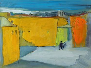 Print of Expressionism Cities Paintings by Irina Oshley