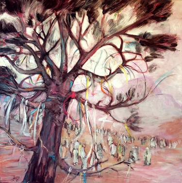 Print of Tree Paintings by Irina Oshley