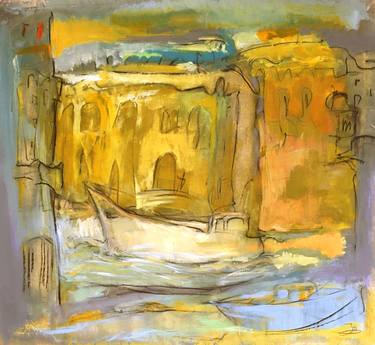 Original Expressionism Architecture Paintings by Irina Oshley