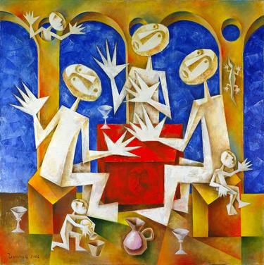 Print of Figurative Religious Paintings by Oleg Chernykh