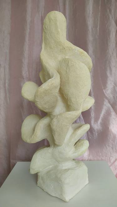 Original Abstract Nature Sculpture by Mirit Orly Levin