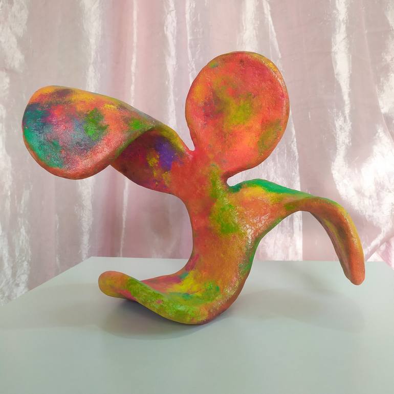 Original Pop Art Abstract Sculpture by Mirit Orly Levin