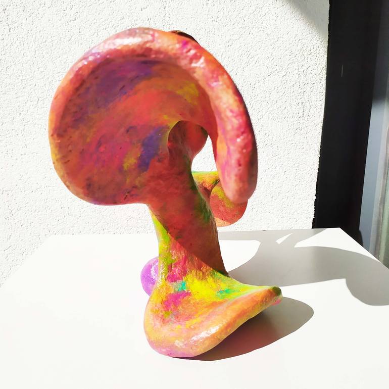 Original Abstract Sculpture by Mirit Orly Levin