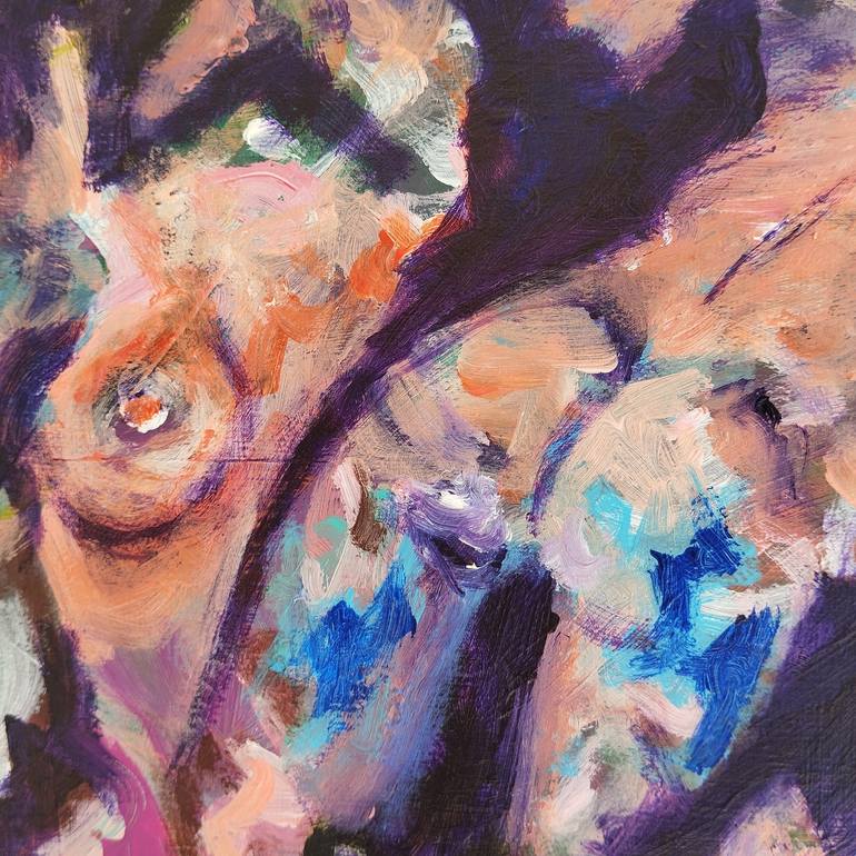 Original Nude Painting by Mirit Orly Levin