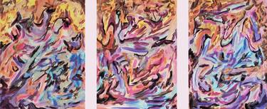 Original Abstract Nature Paintings by Mirit Orly Levin