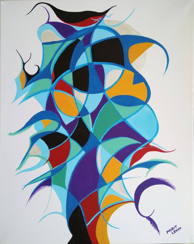 Stability Painting by Mirit Orly Levin | Saatchi Art