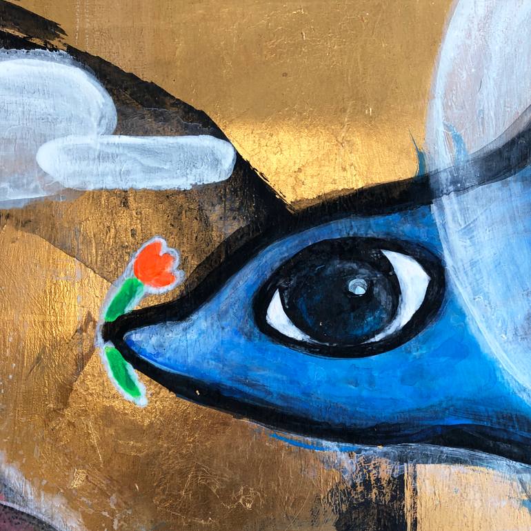 Original Modernism Animal Painting by Chika Wu