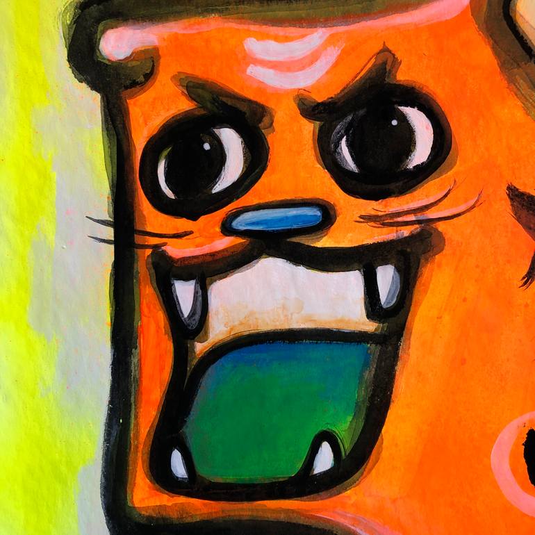 Original Illustration Animal Drawing by Chika Wu