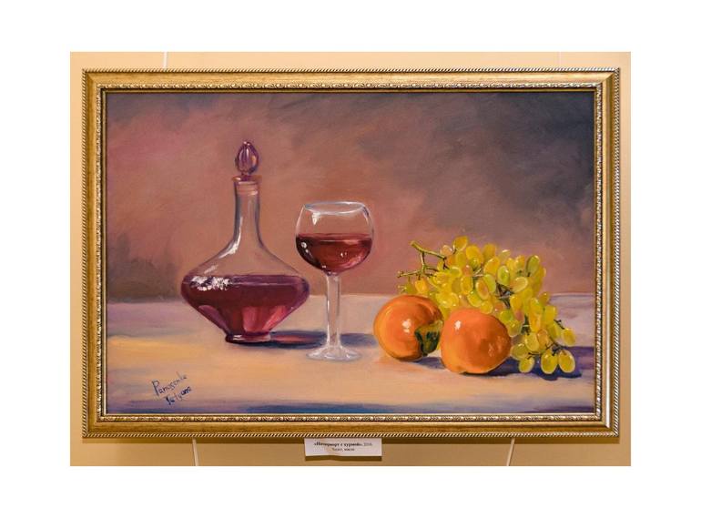 Original Impressionism Still Life Painting by Tatyana Panasenko