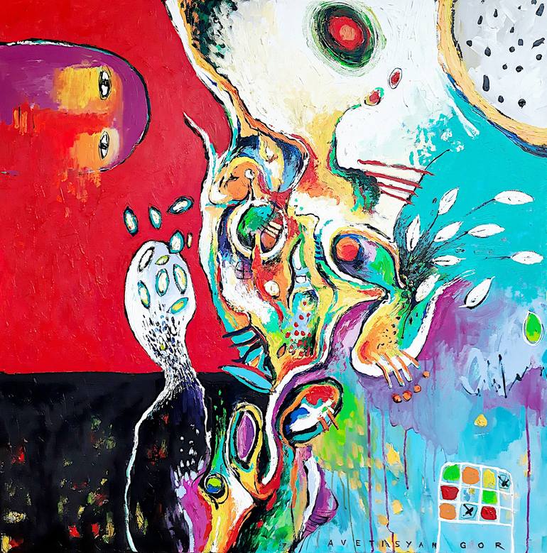 Original  Painting by avetisyan gor