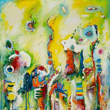 Original Abstract Paintings by Avetisyan Gor