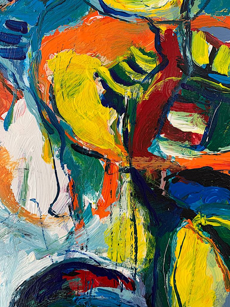 Original Figurative People Painting by Avetisyan Gor