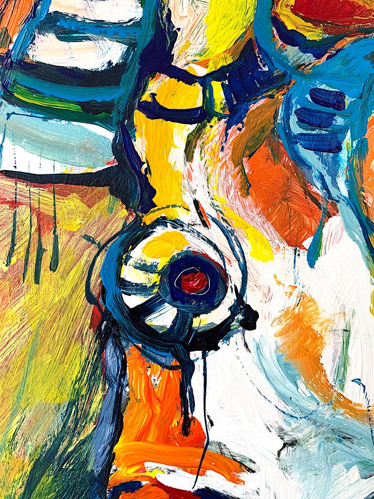 Original Figurative People Painting by Avetisyan Gor