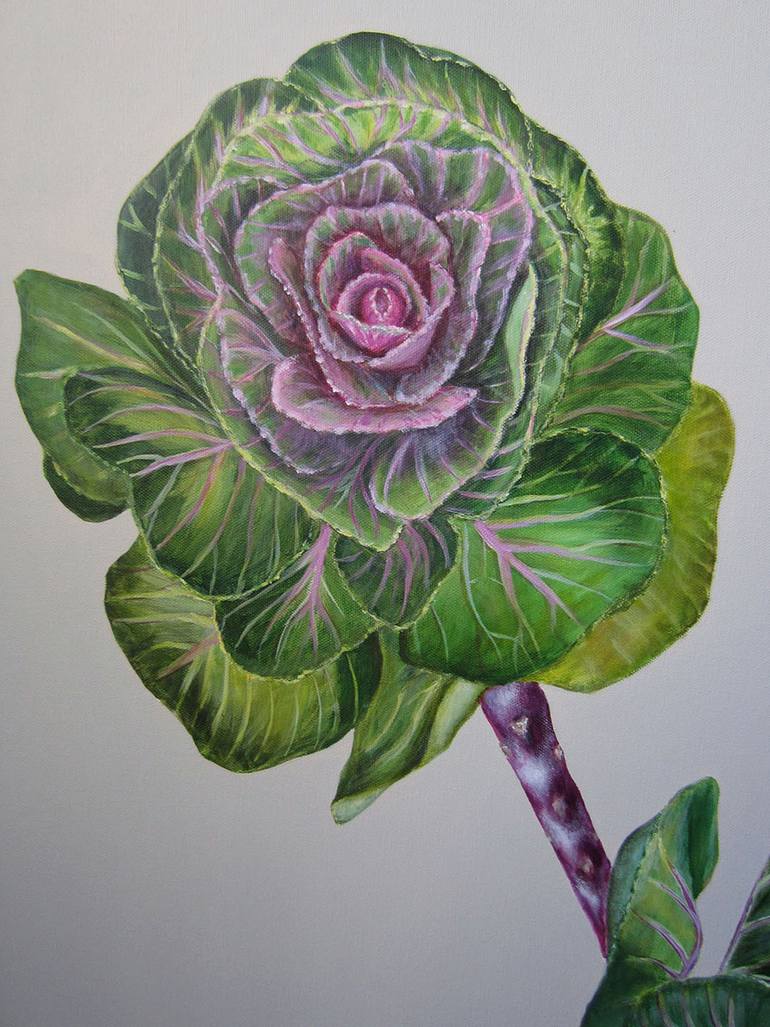 Original Figurative Botanic Painting by Jacqueline Talbot
